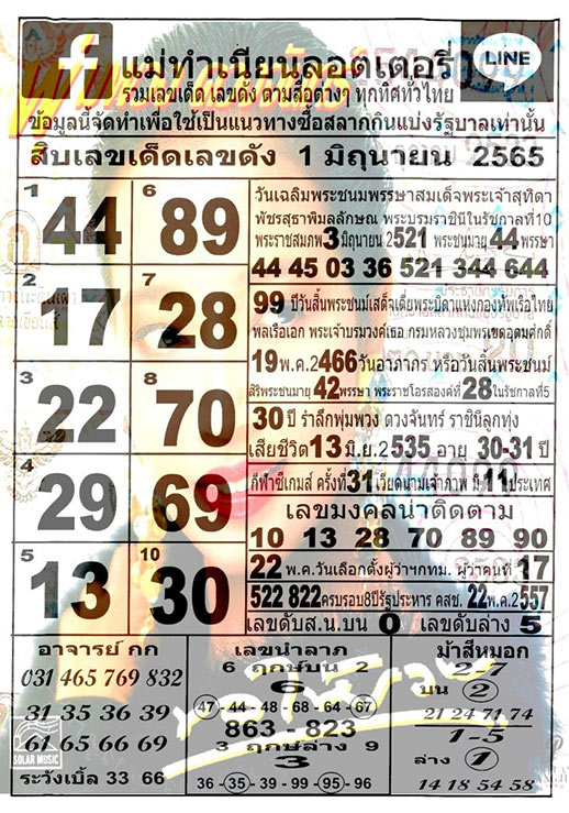 หวยออนไลน์ แม่ทำเนียนลอตเตอรี่